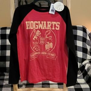 NWT Womens/ Juniors long sleeve hogwarts Harry Potter shirt SIZE Youth XL